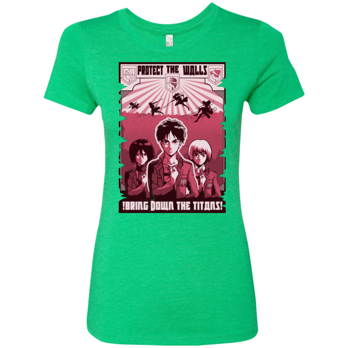 Protect the Walls Women's Triblend T-Shirt