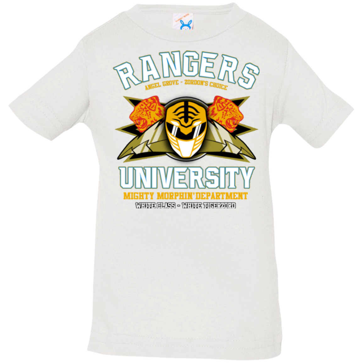 Rangers U White Ranger Infant PremiumT-Shirt