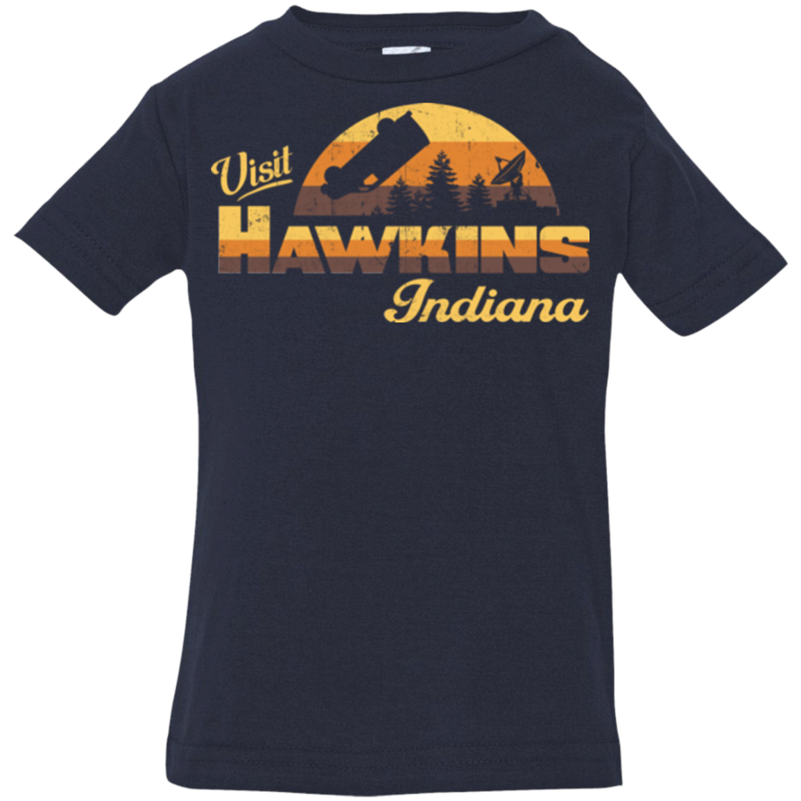 Visit Hawkins Infant Premium T-Shirt