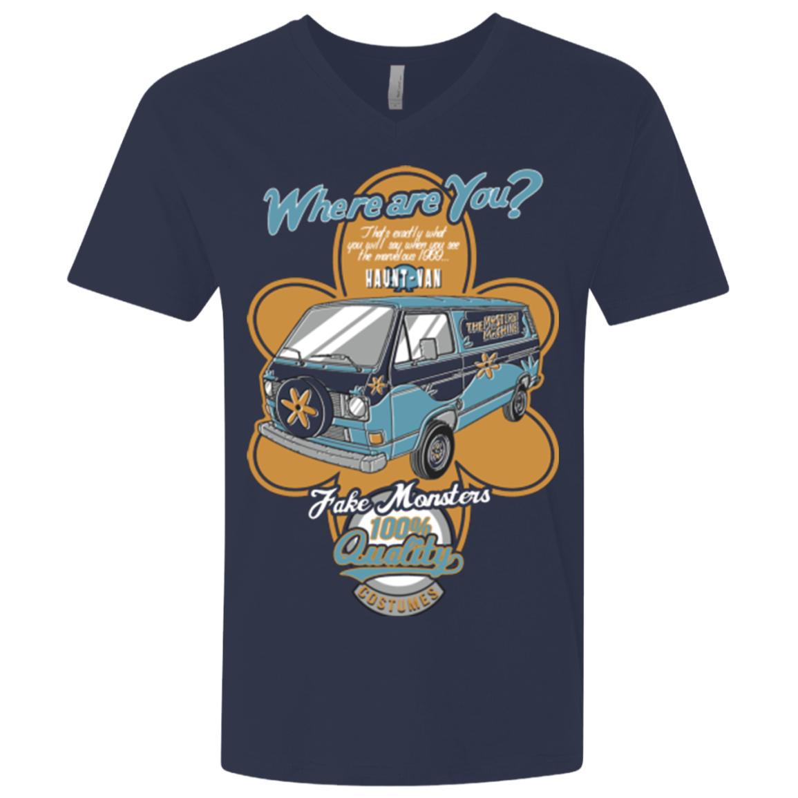 Haunt Van Men's Premium V-Neck