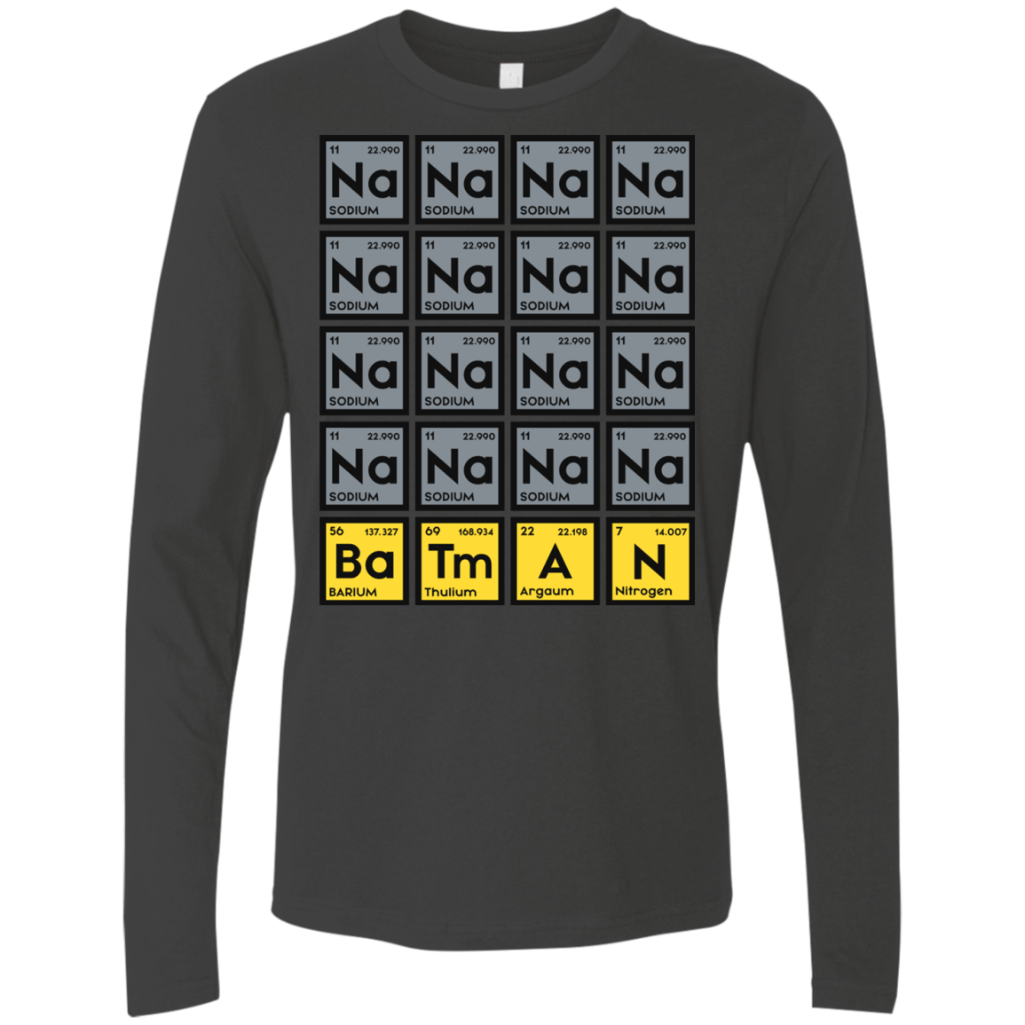 Batmanium Men's Premium Long Sleeve