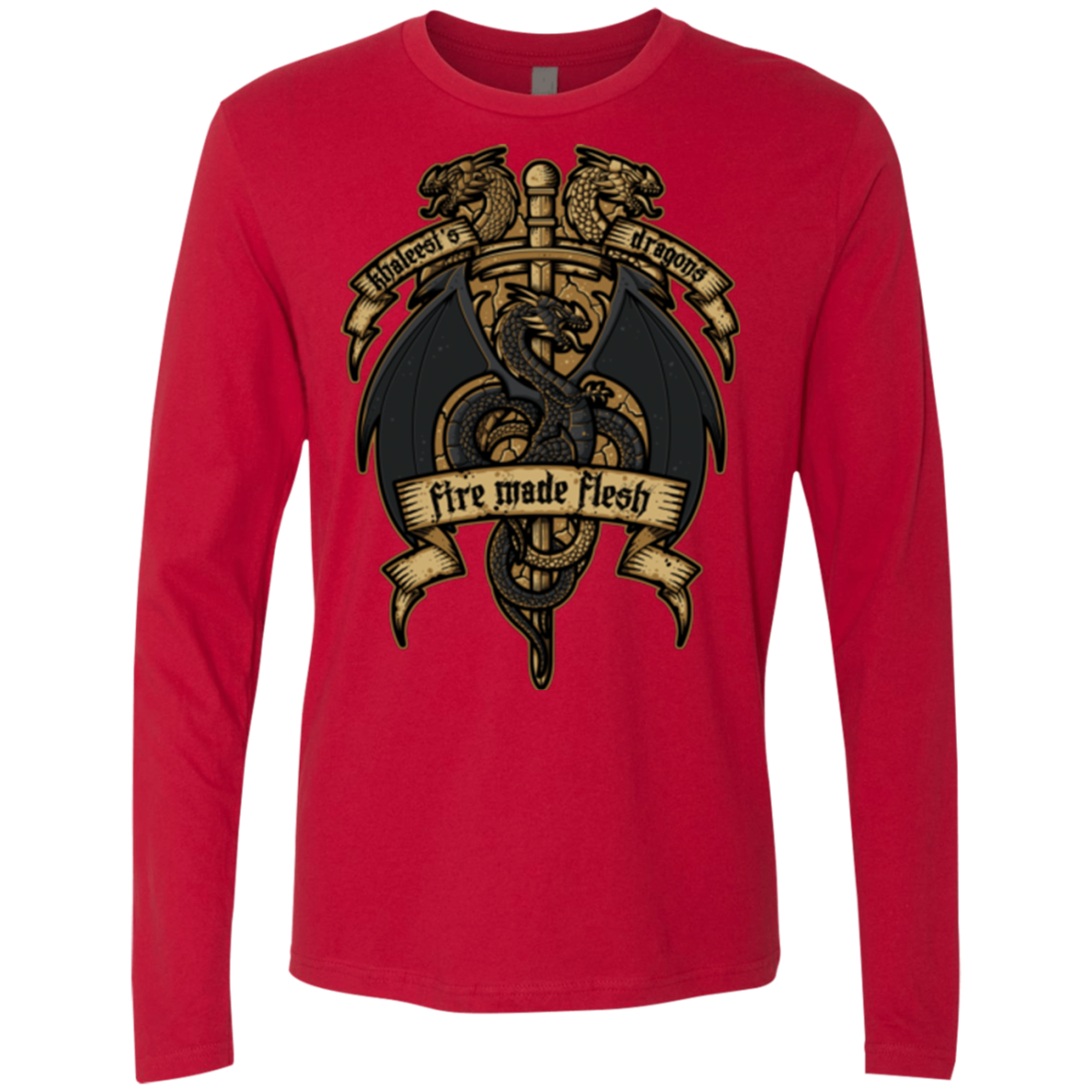 KHALEESIS DRAGONS Men's Premium Long Sleeve