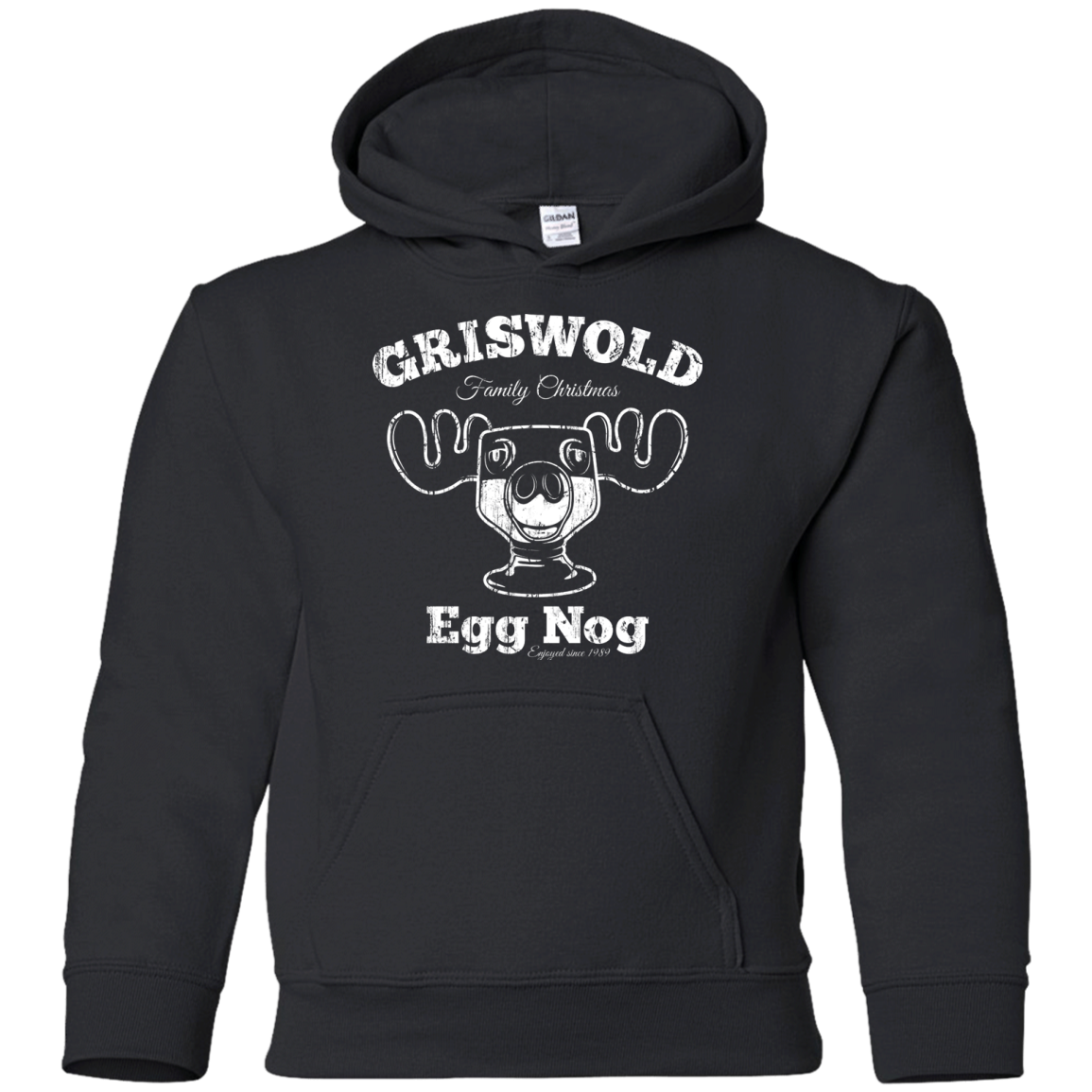 Griswold Christmas Egg Nog Youth Hoodie