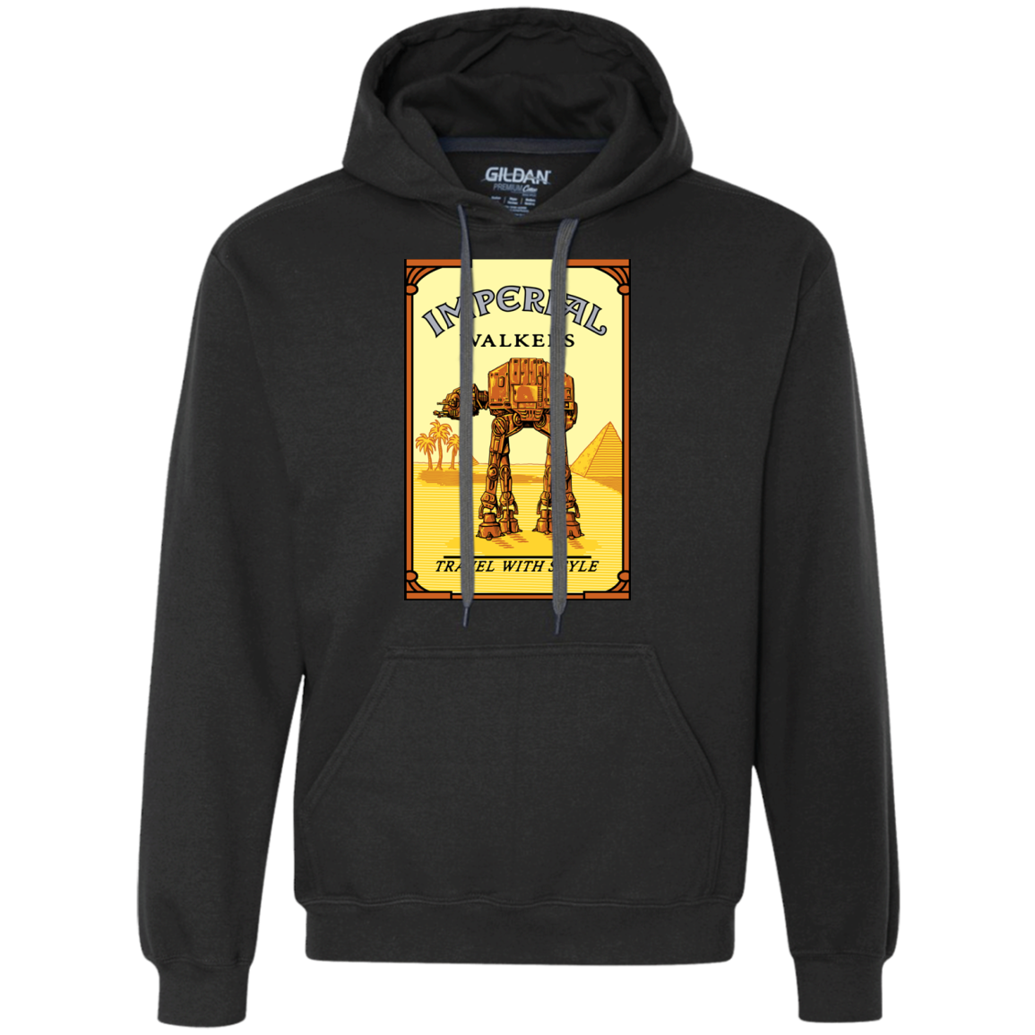Walk Like An Egyptian Premium Fleece Hoodie