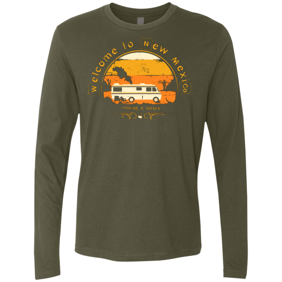 Welcome to New Mexico Men's Premium Long Sleeve