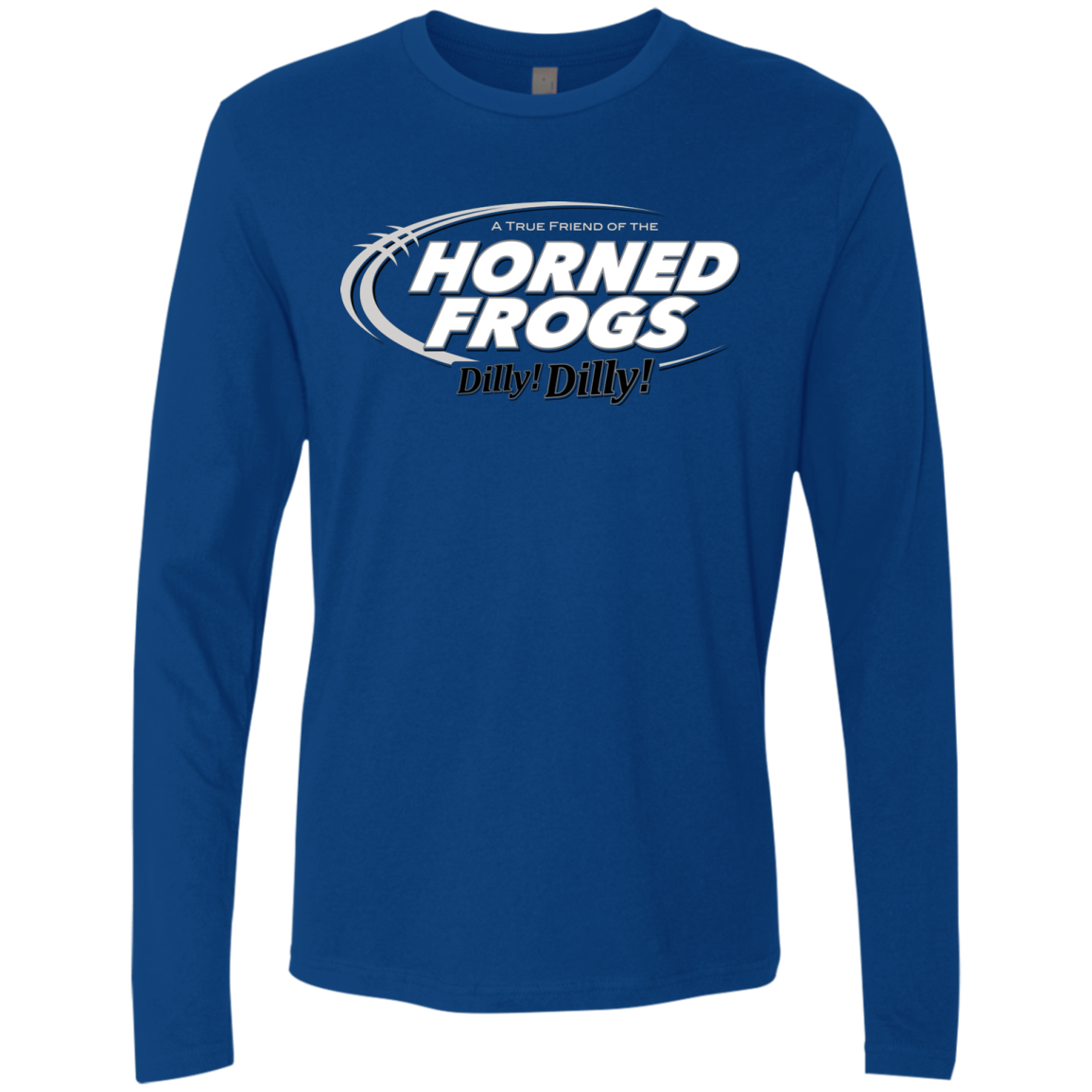 TCU Dilly Dilly Men's Premium Long Sleeve