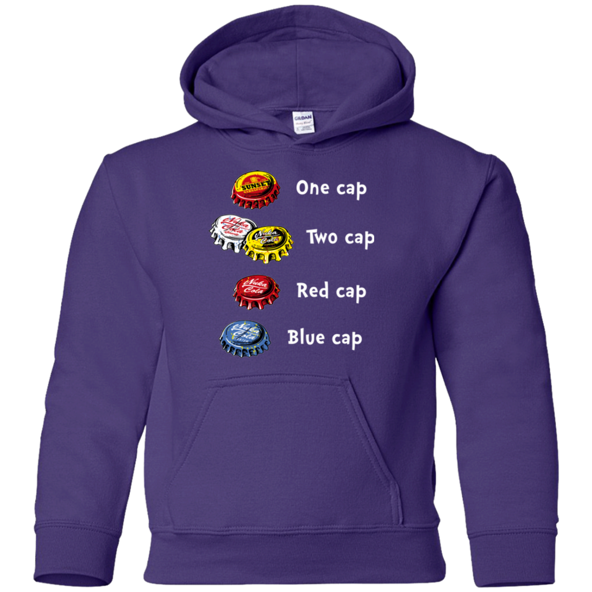 Bottle Caps Fever Youth Hoodie