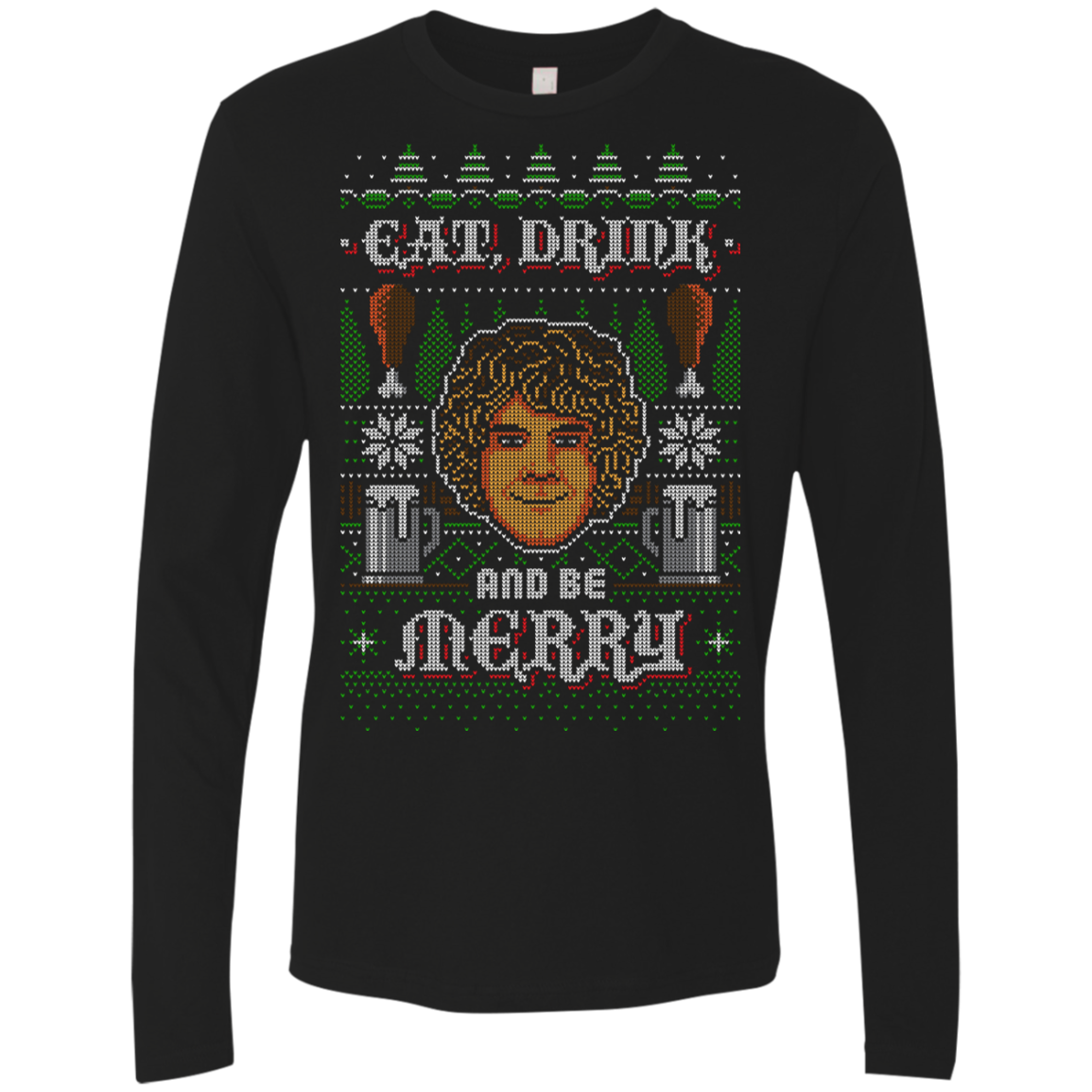 Be Merry Men's Premium Long Sleeve