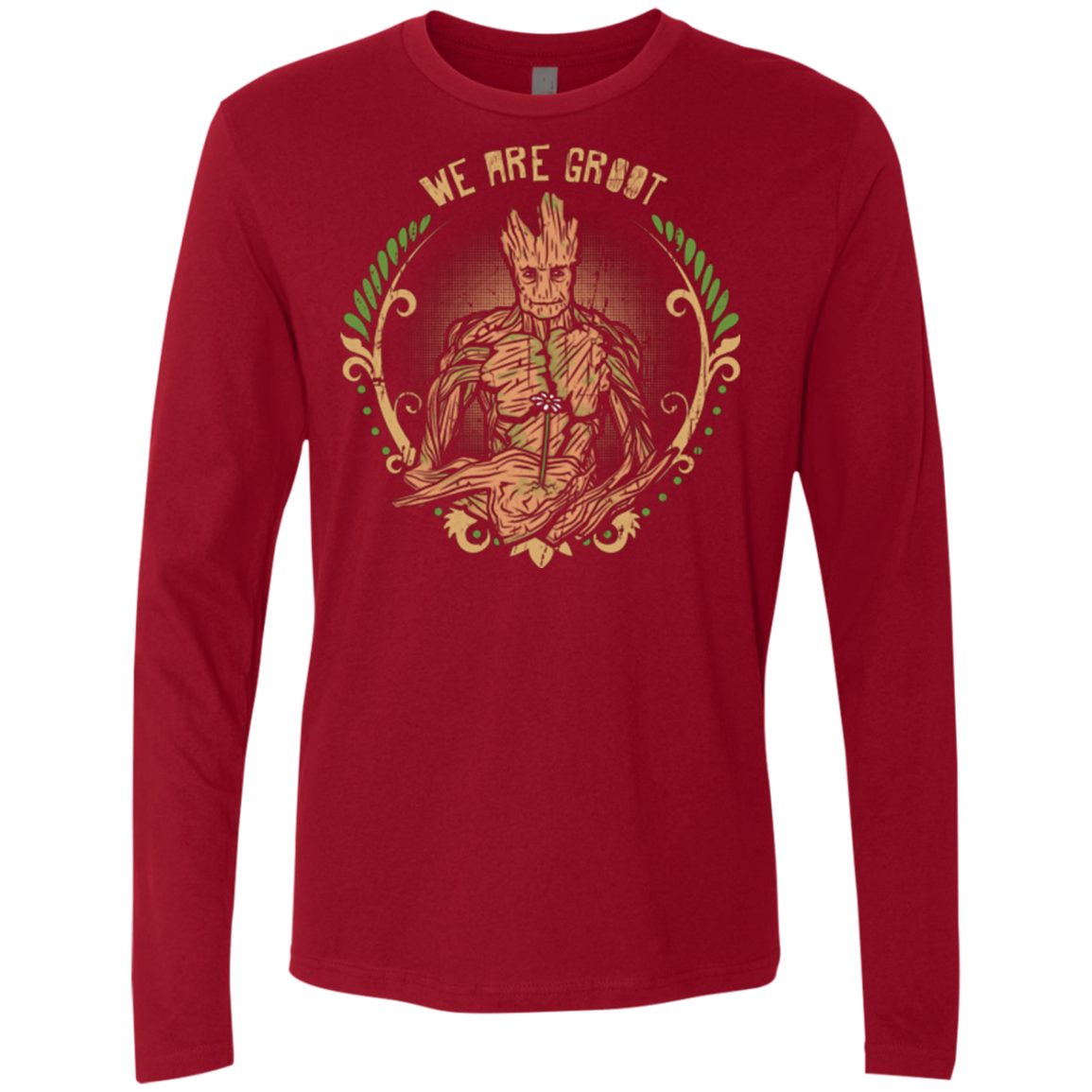 We are Groot Men's Premium Long Sleeve