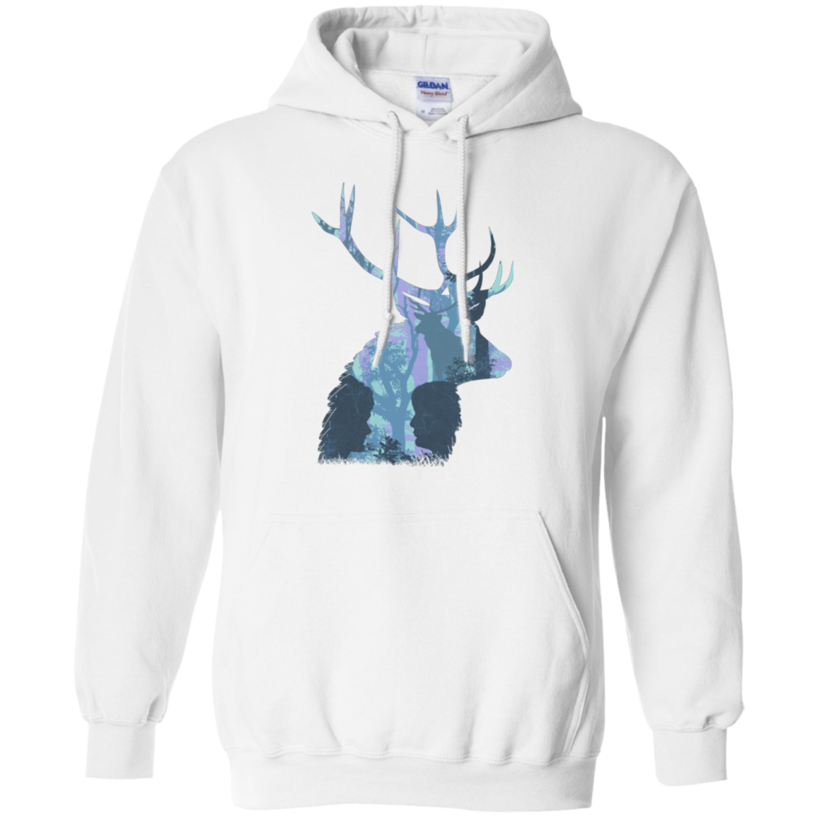 Deer Cannibal Pullover Hoodie