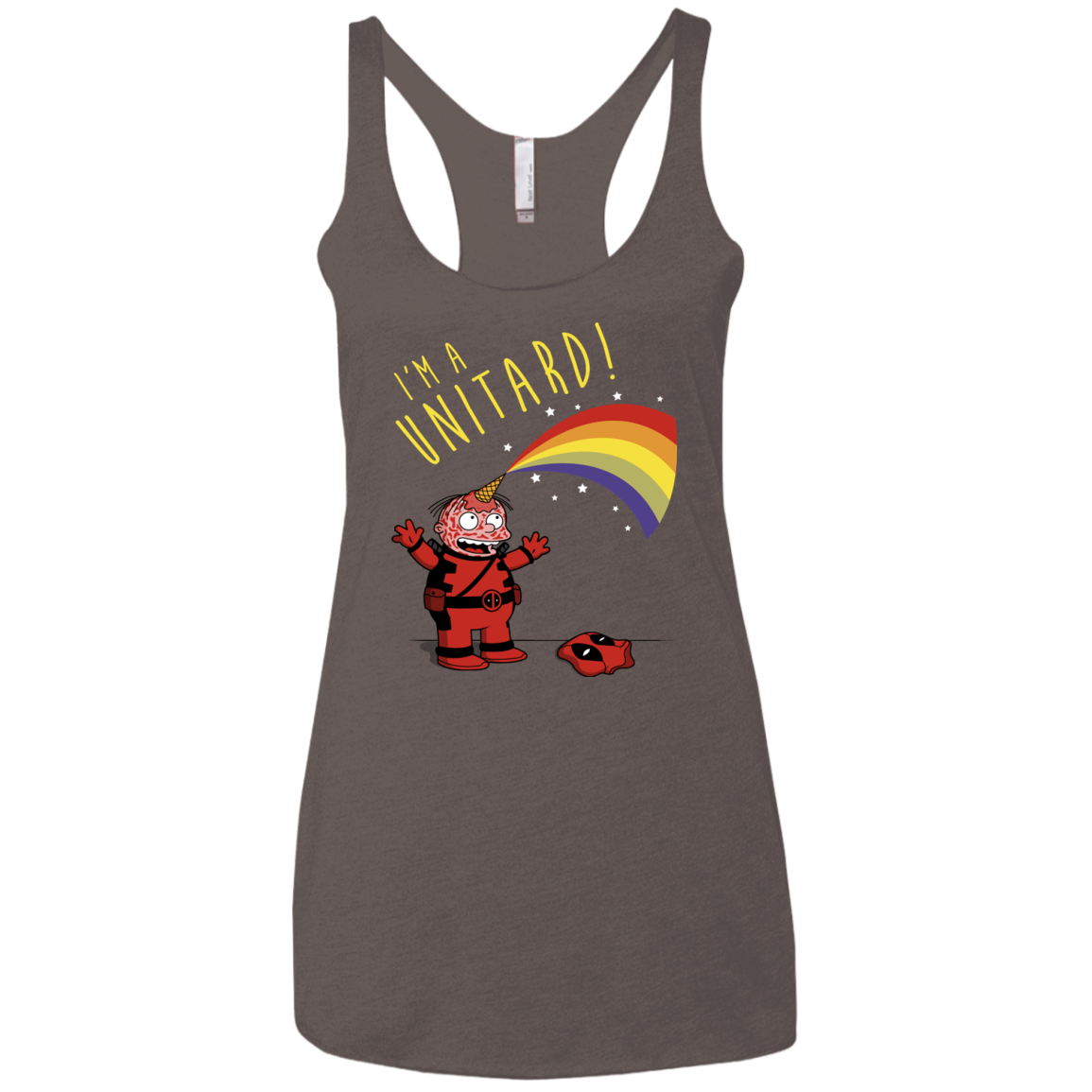 unitard-Raffiti Women's Triblend Racerback Tank