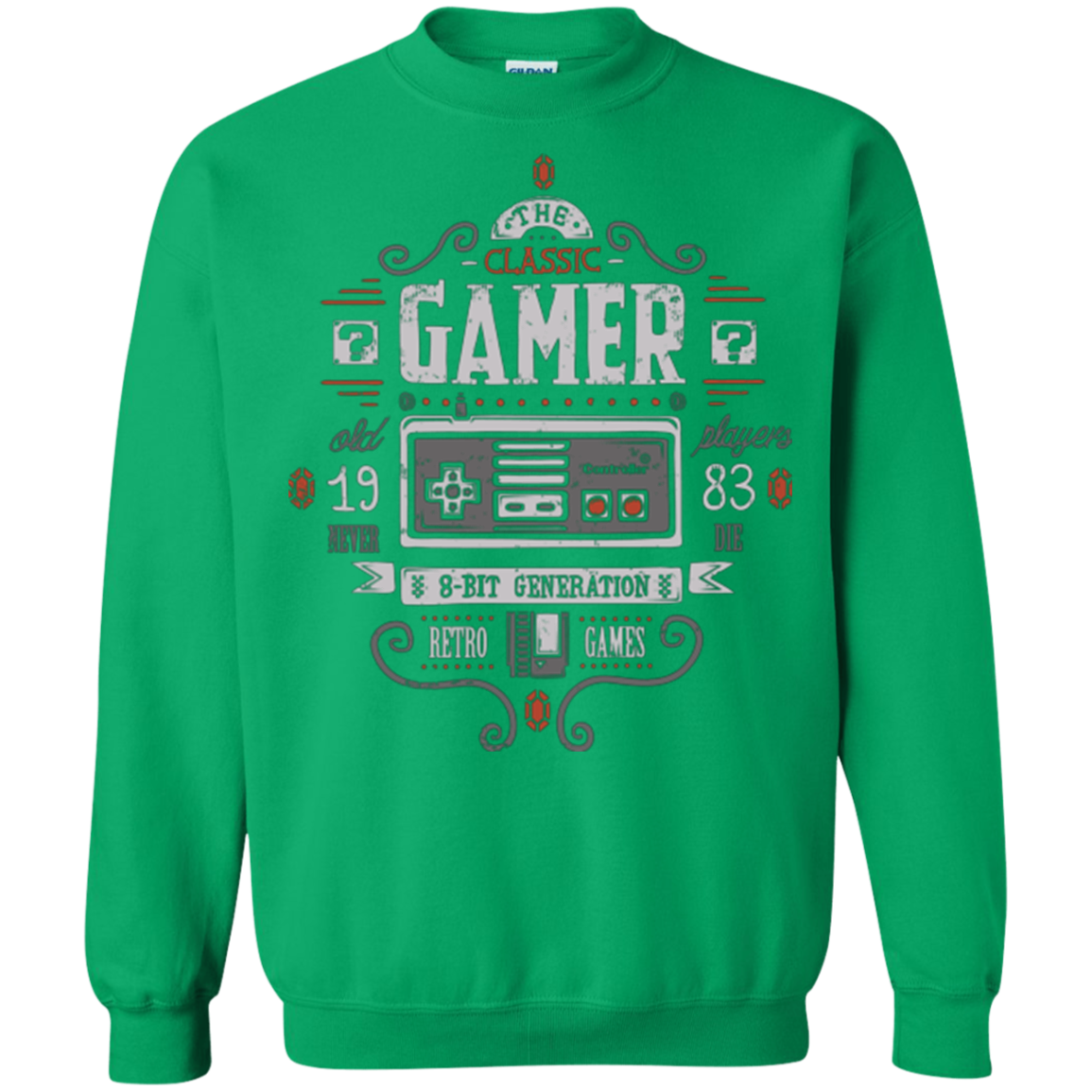 Classic Gamer Crewneck Sweatshirt