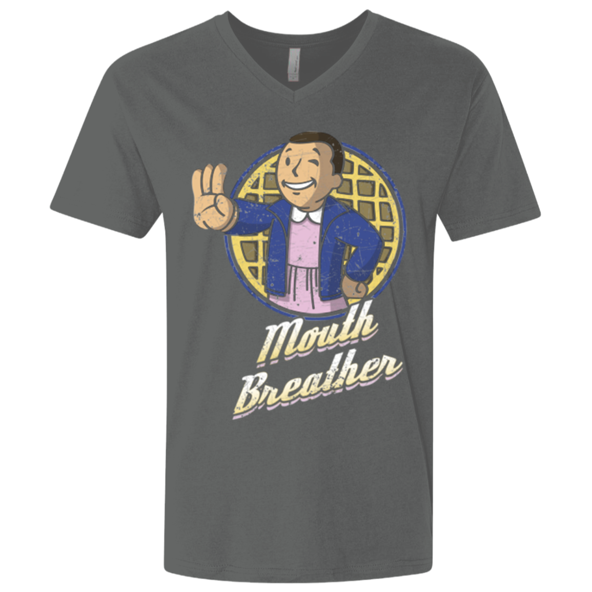 Mouth Breather Men's Premium V-Neck