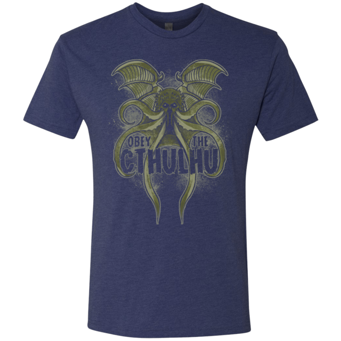 Obey the Cthulhu Men's Triblend T-Shirt