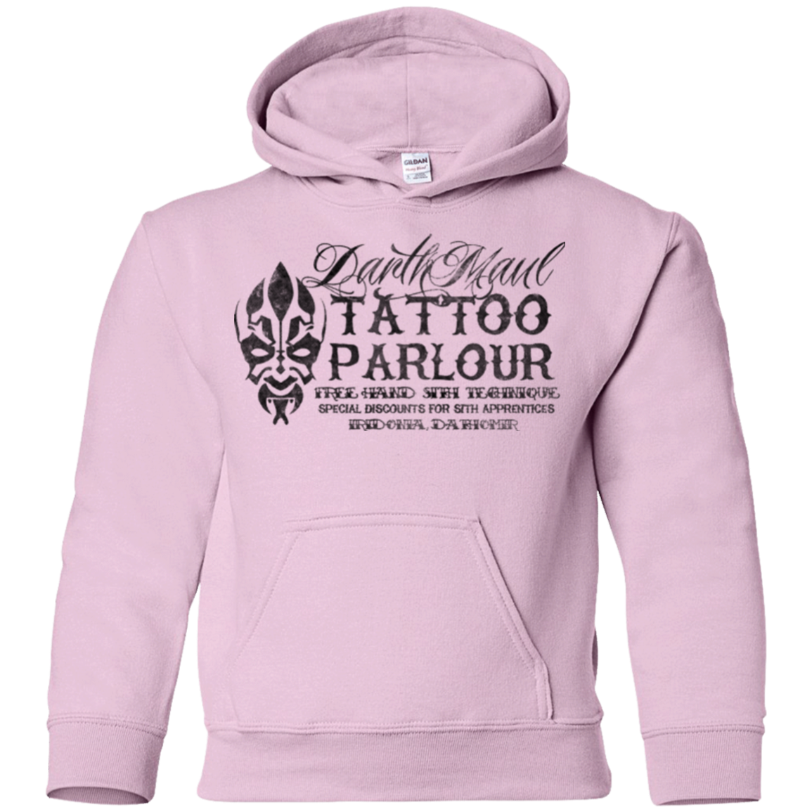 Darth Maul Tattoo Parlour Youth Hoodie