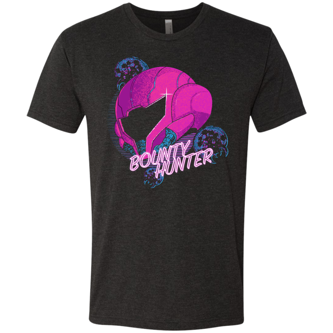 Metroid Helmet 80's Men's Triblend T-Shirt
