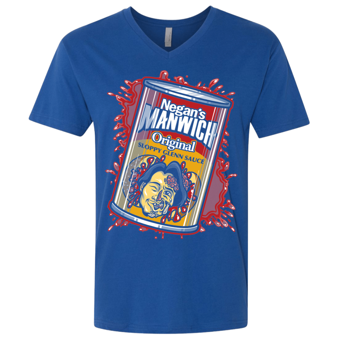 Negans Manwich Men's Premium V-Neck