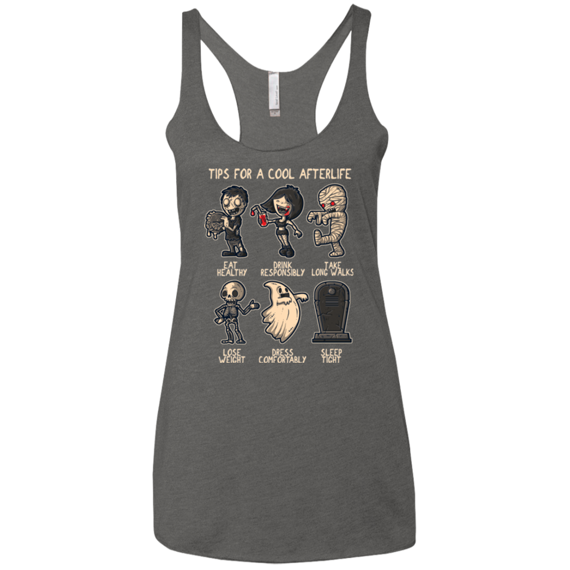Cool Afterlife Women's Triblend Racerback Tank