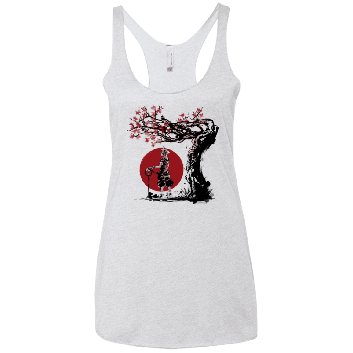Keyblade Wielder Women's Triblend Racerback Tank