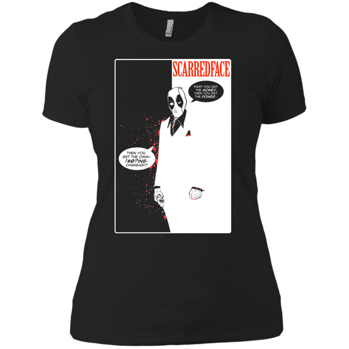 SCARREDFACE Women's Premium T-Shirt
