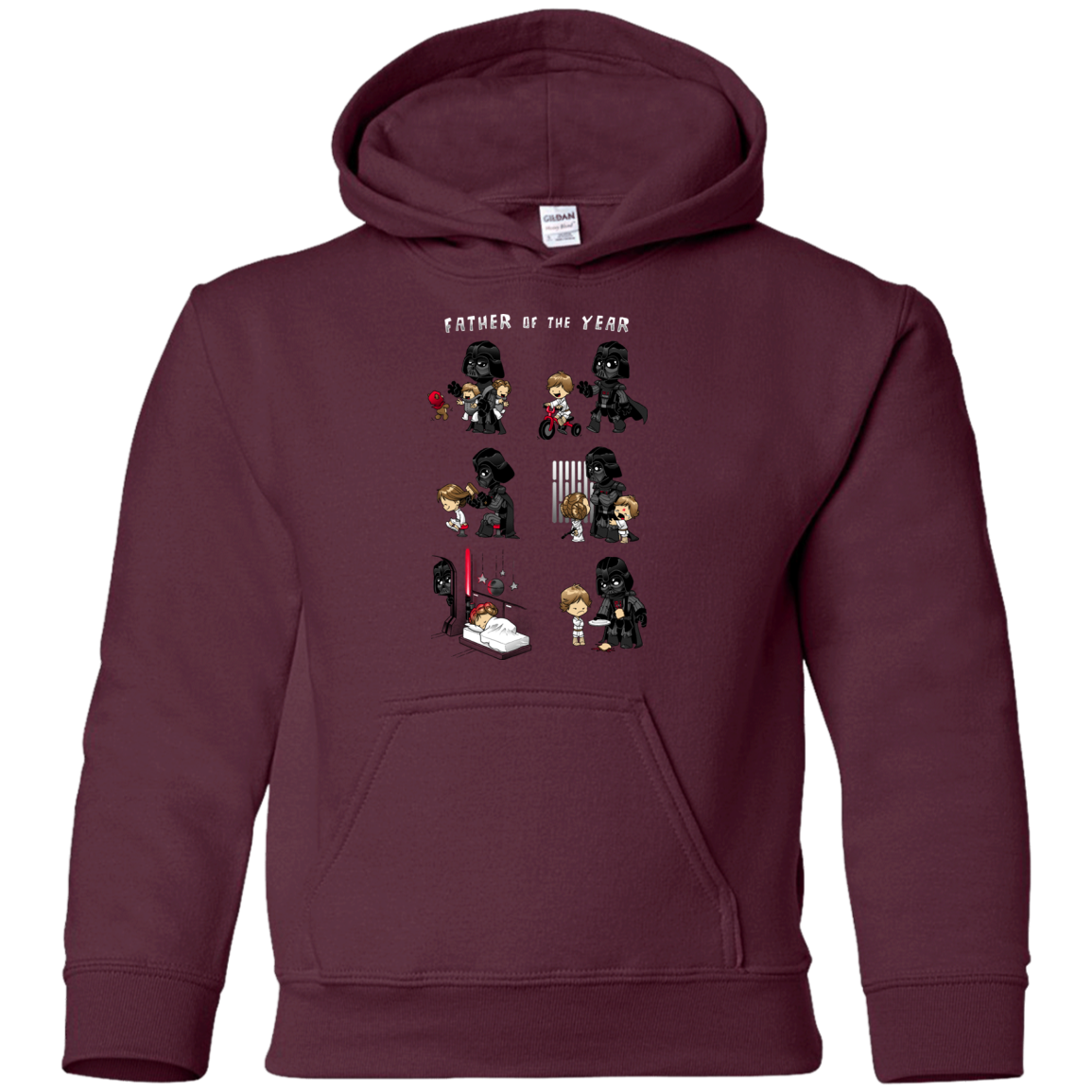Father of the year Youth Hoodie