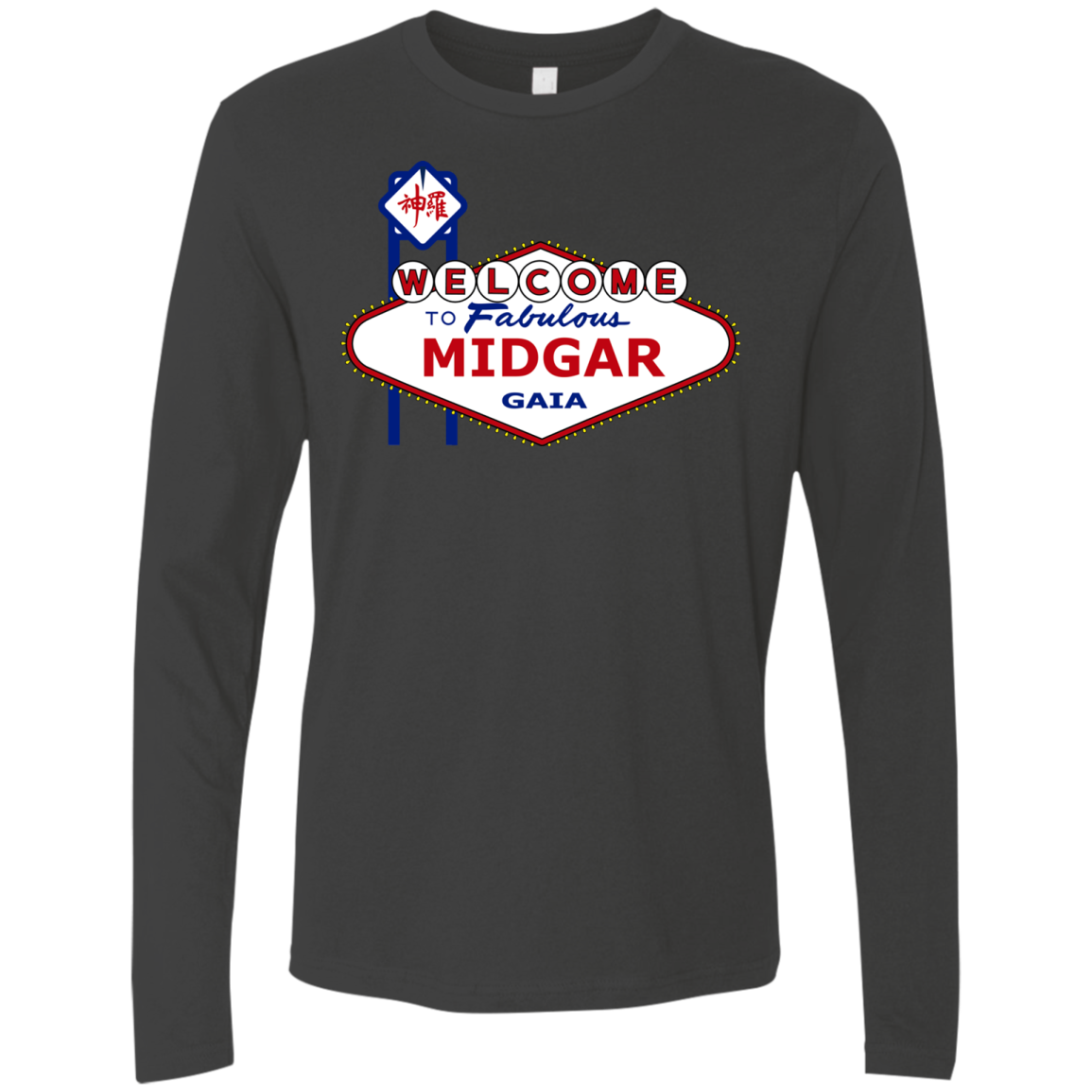 Viva Midgar Men's Premium Long Sleeve