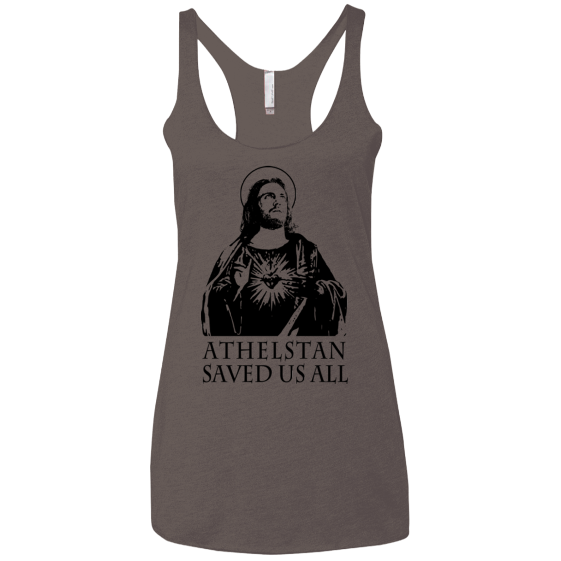 Athelstan saves Women's Triblend Racerback Tank