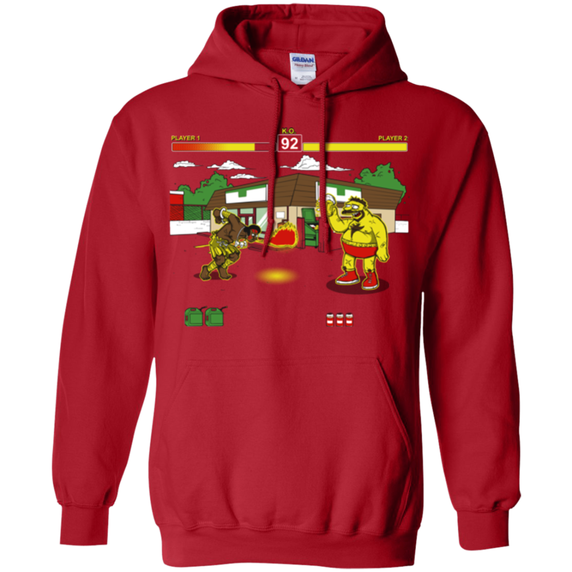 Springfield Fighter Pullover Hoodie