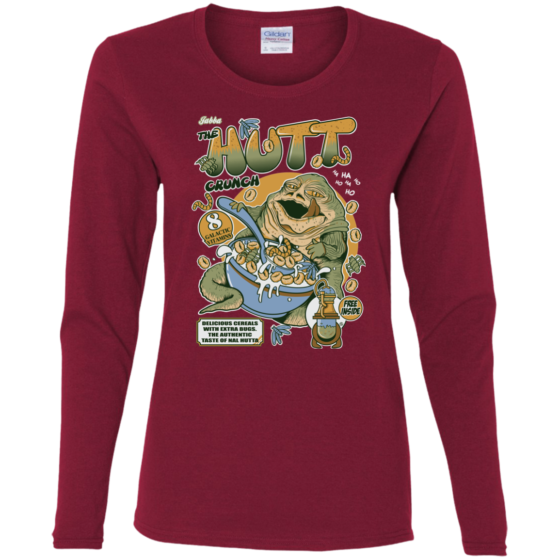 The Hutt Crunch Women's Long Sleeve T-Shirt