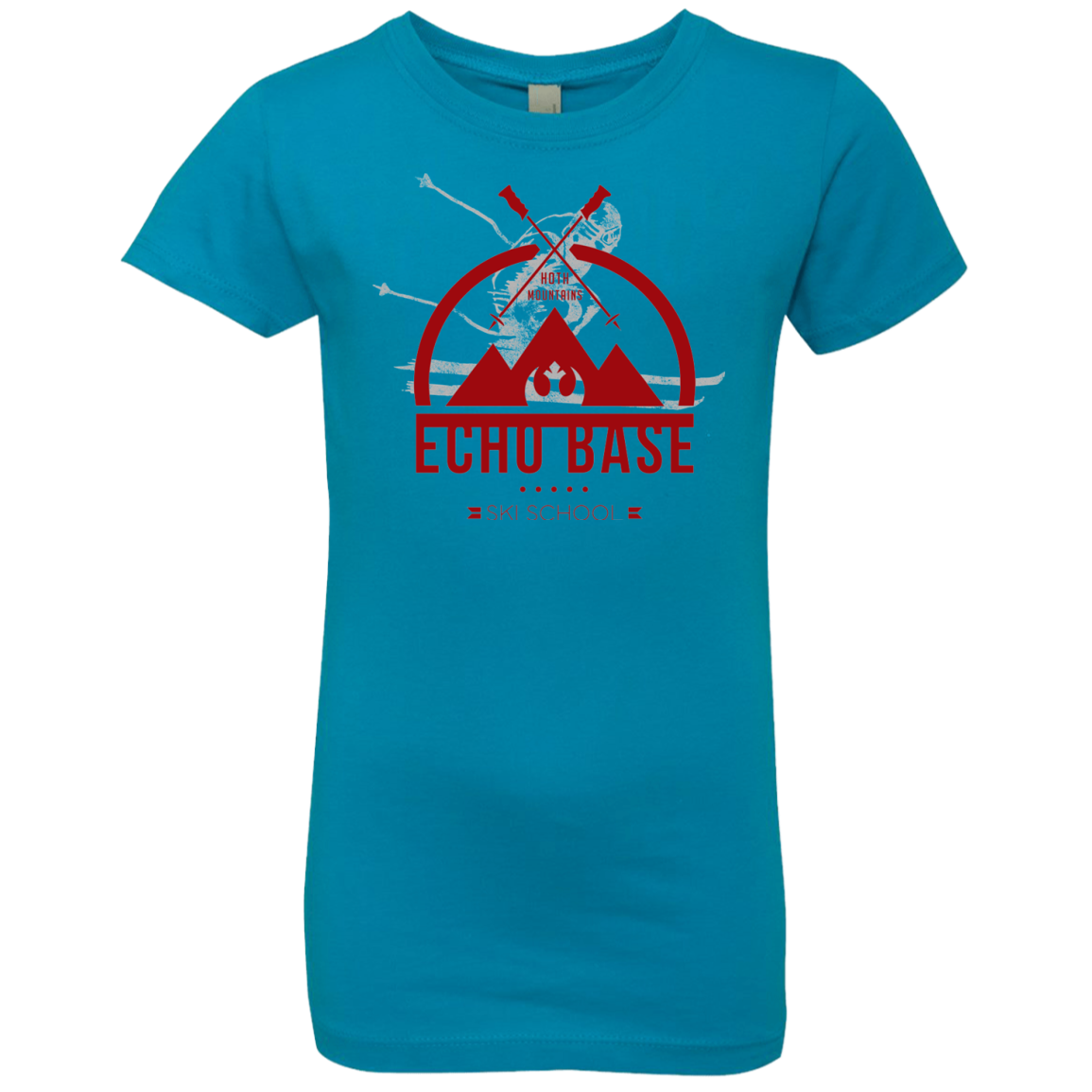 Ski School Girls Premium T-Shirt