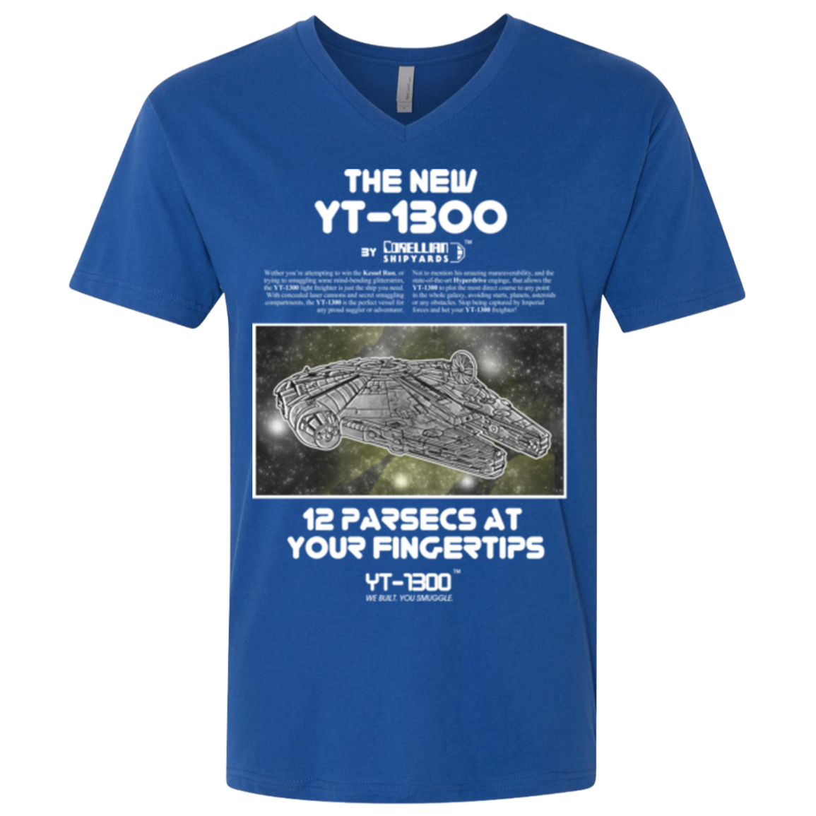 Falcon YT-3000 Men's Premium V-Neck