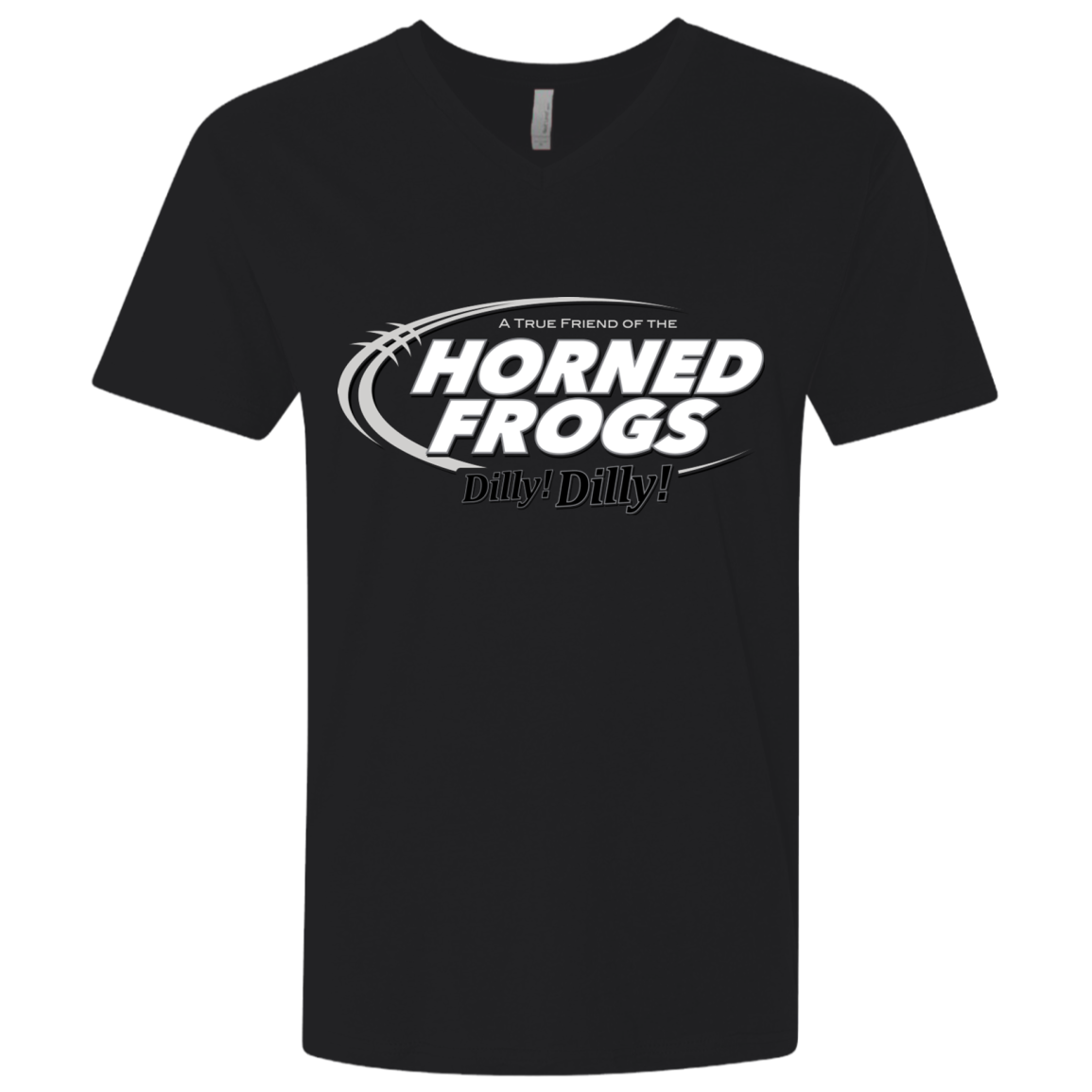 TCU Dilly Dilly Men's Premium V-Neck