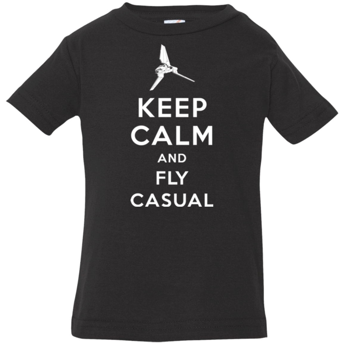 Keep Calm and Fly Casual Infant Premium T-Shirt
