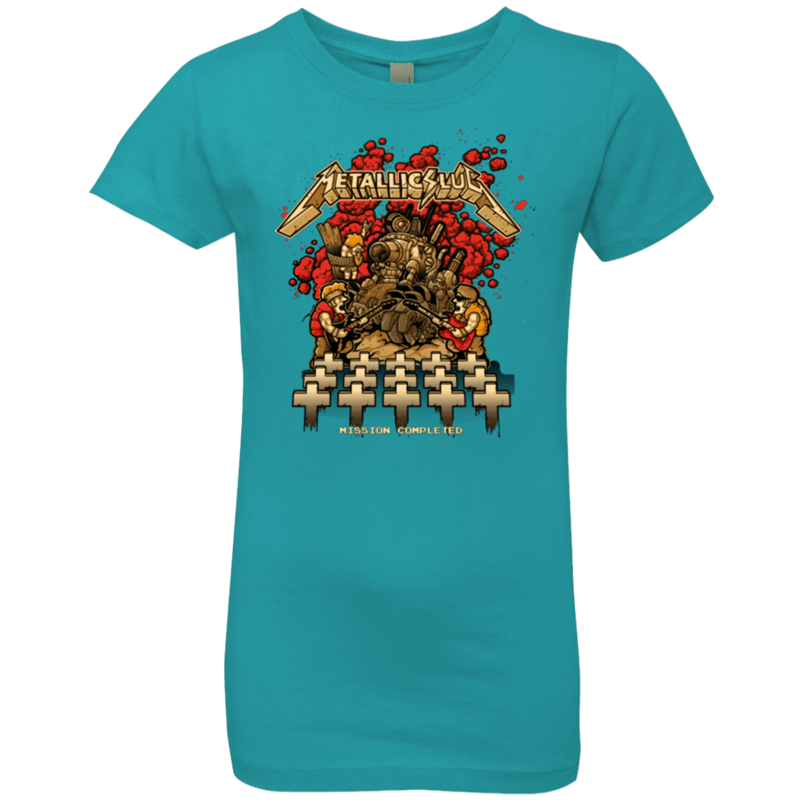 METALLIC SLUG Girls Premium T-Shirt