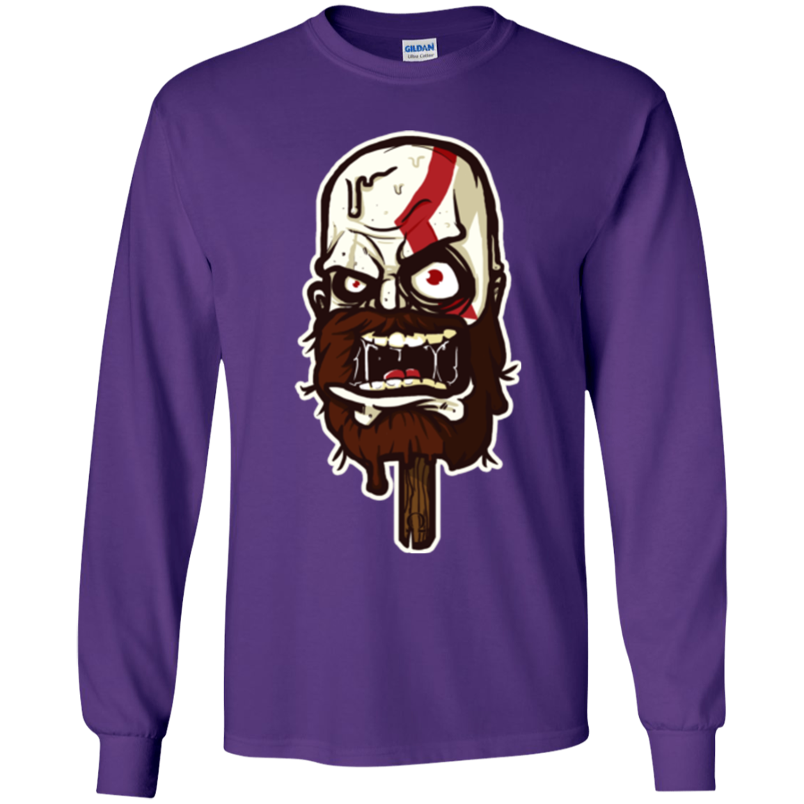 Greek Ice Cream Youth Long Sleeve T-Shirt