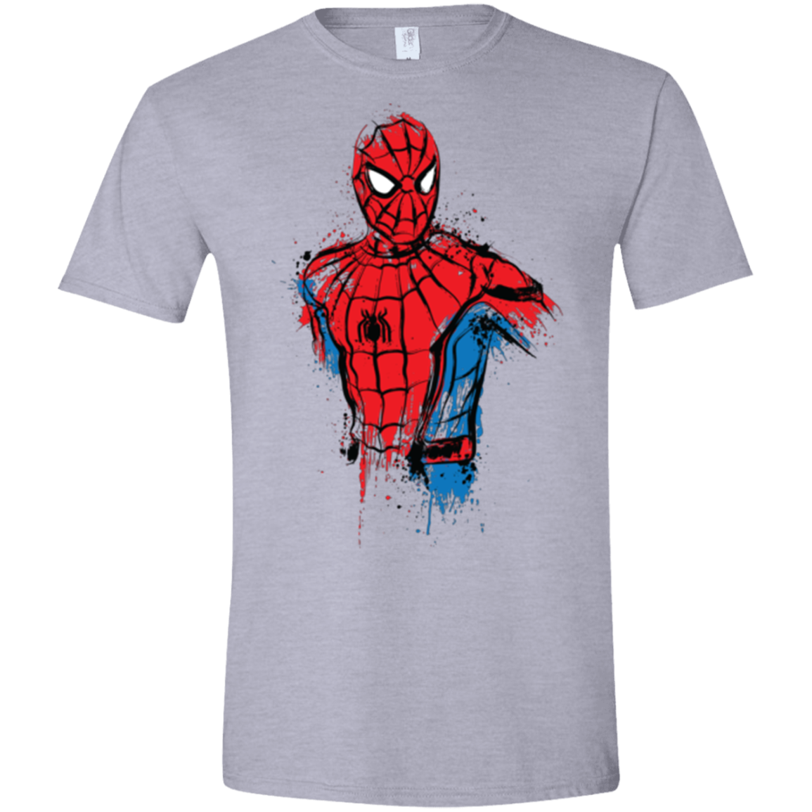Spiderman- Friendly Neighborhood Men's Semi-Fitted Softstyle