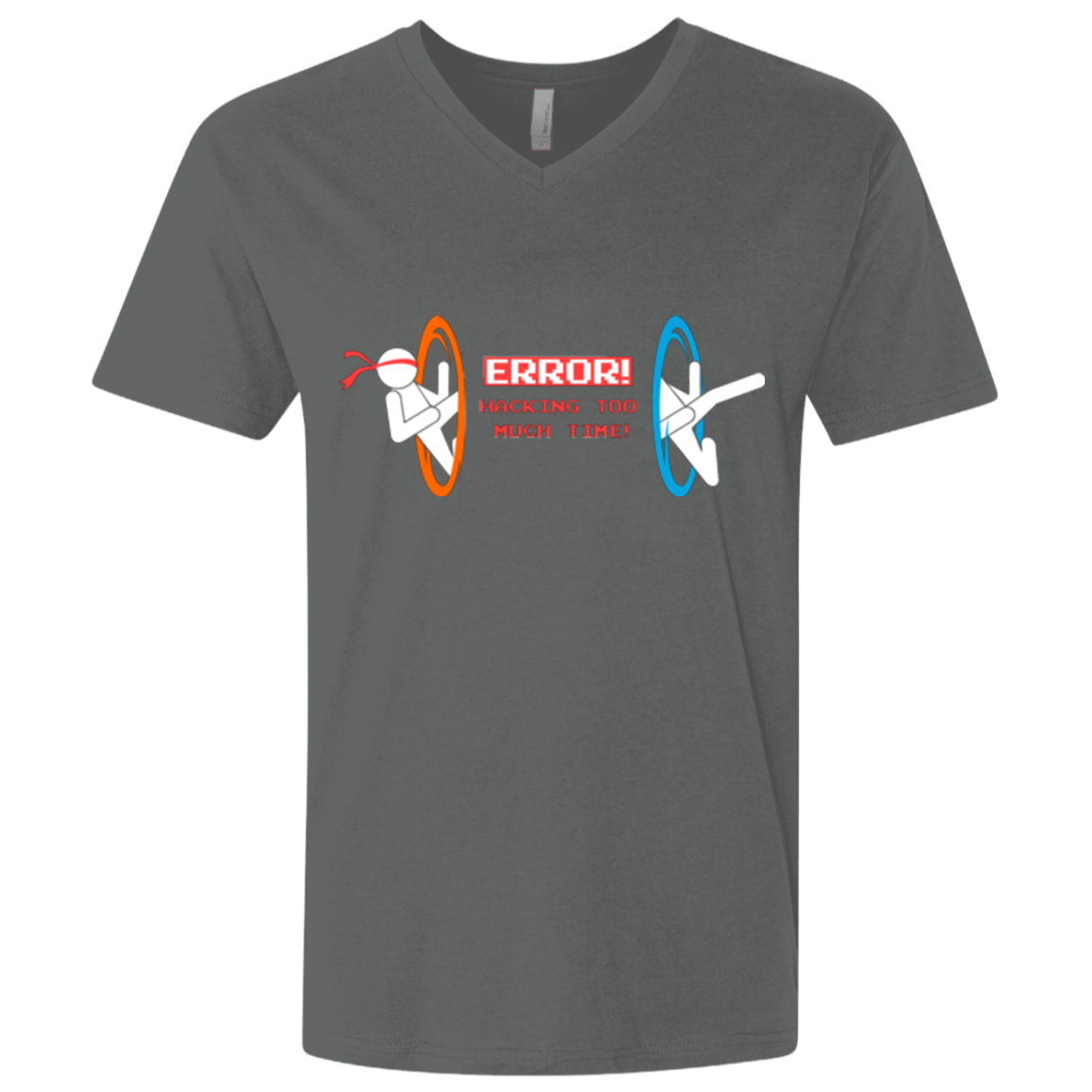 Hacking Error Men's Premium V-Neck