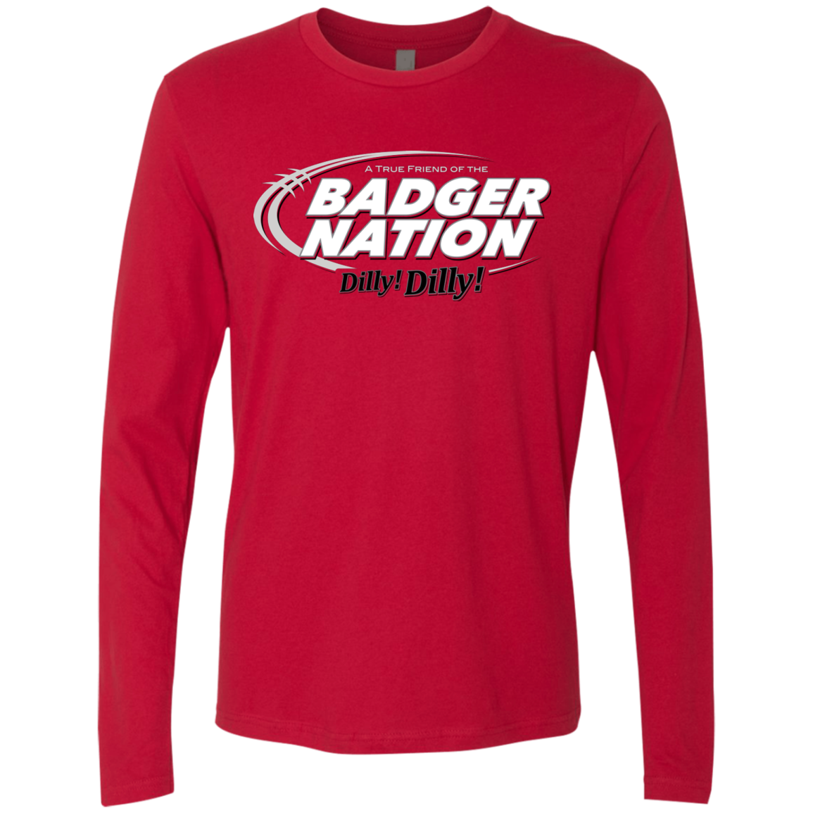 Wisconsin Dilly Dilly Men's Premium Long Sleeve