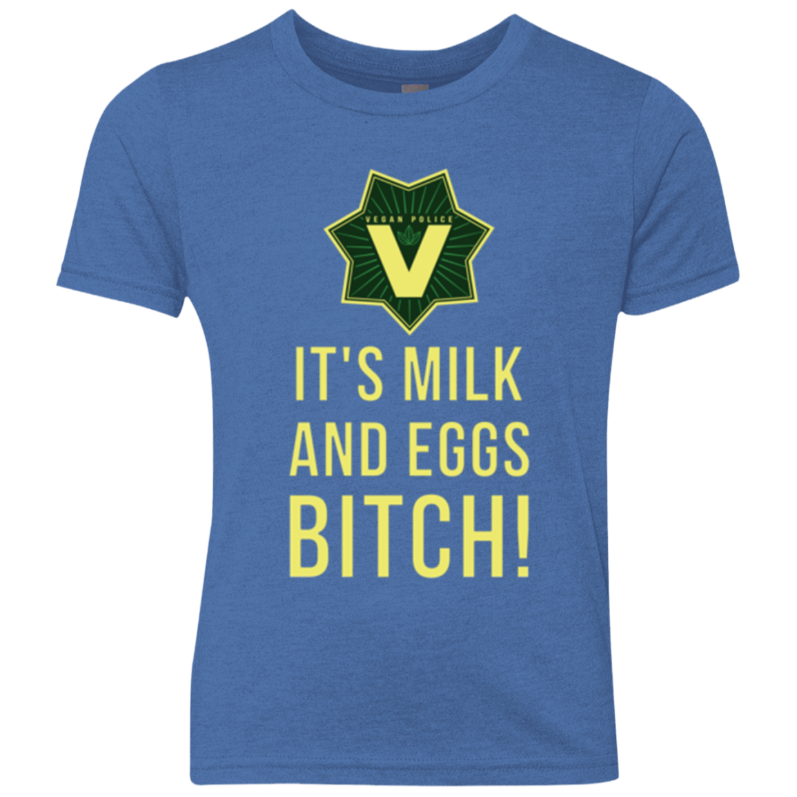 Milk and Eggs Youth Triblend T-Shirt