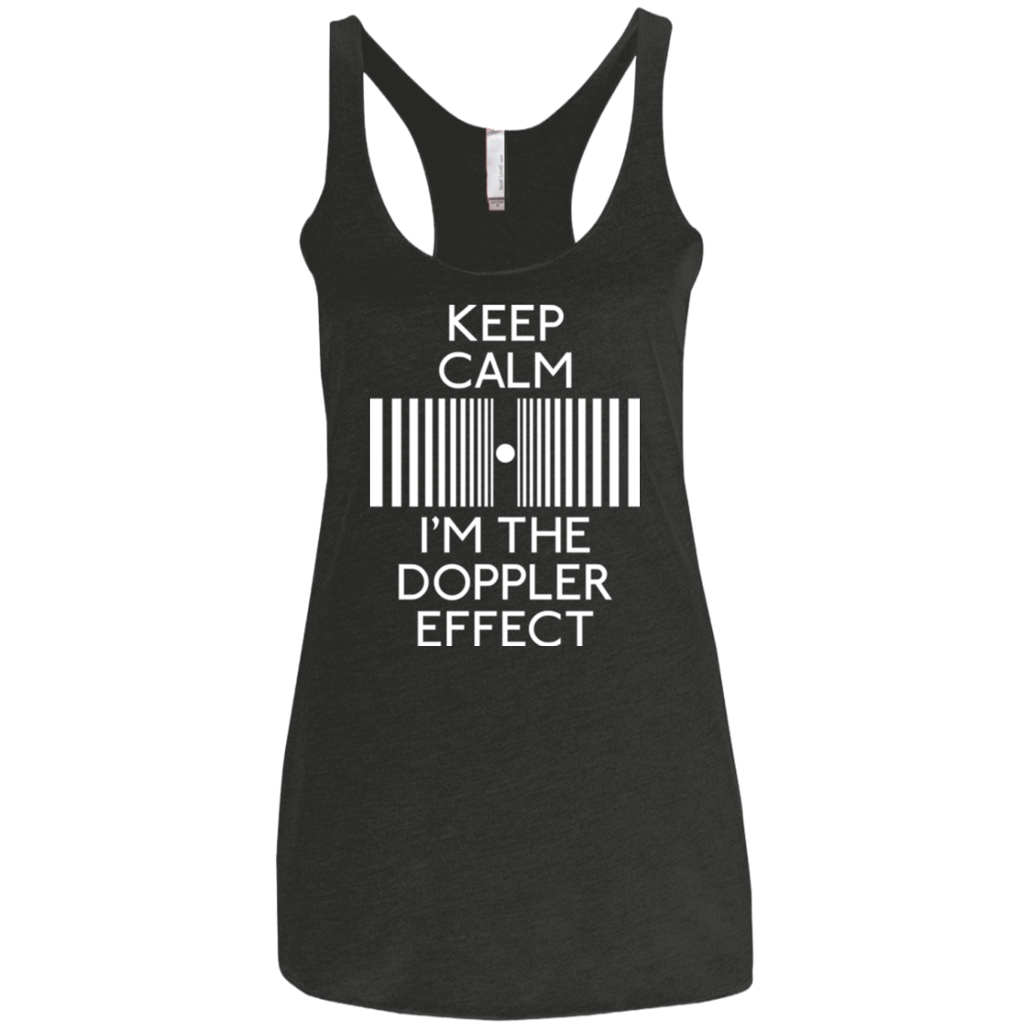 Keep doppler Women's Triblend Racerback Tank