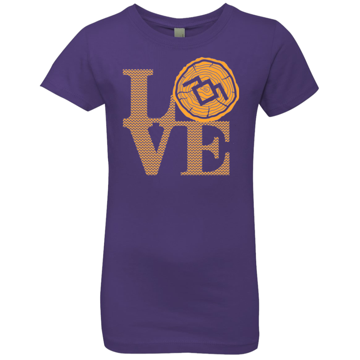 LOVE TWIN PEAKS Girls Premium T-Shirt