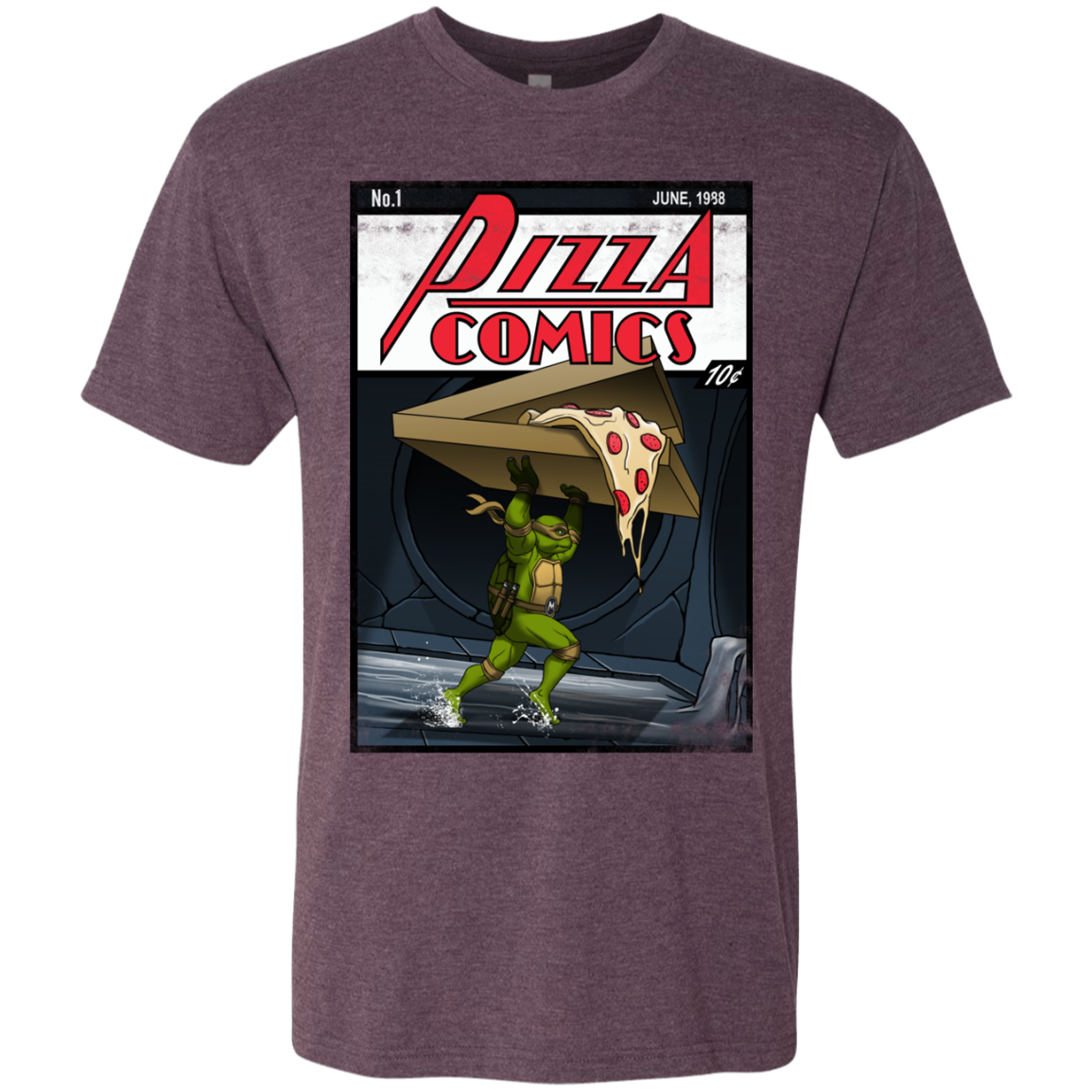 Pizza Comics Men's Triblend T-Shirt