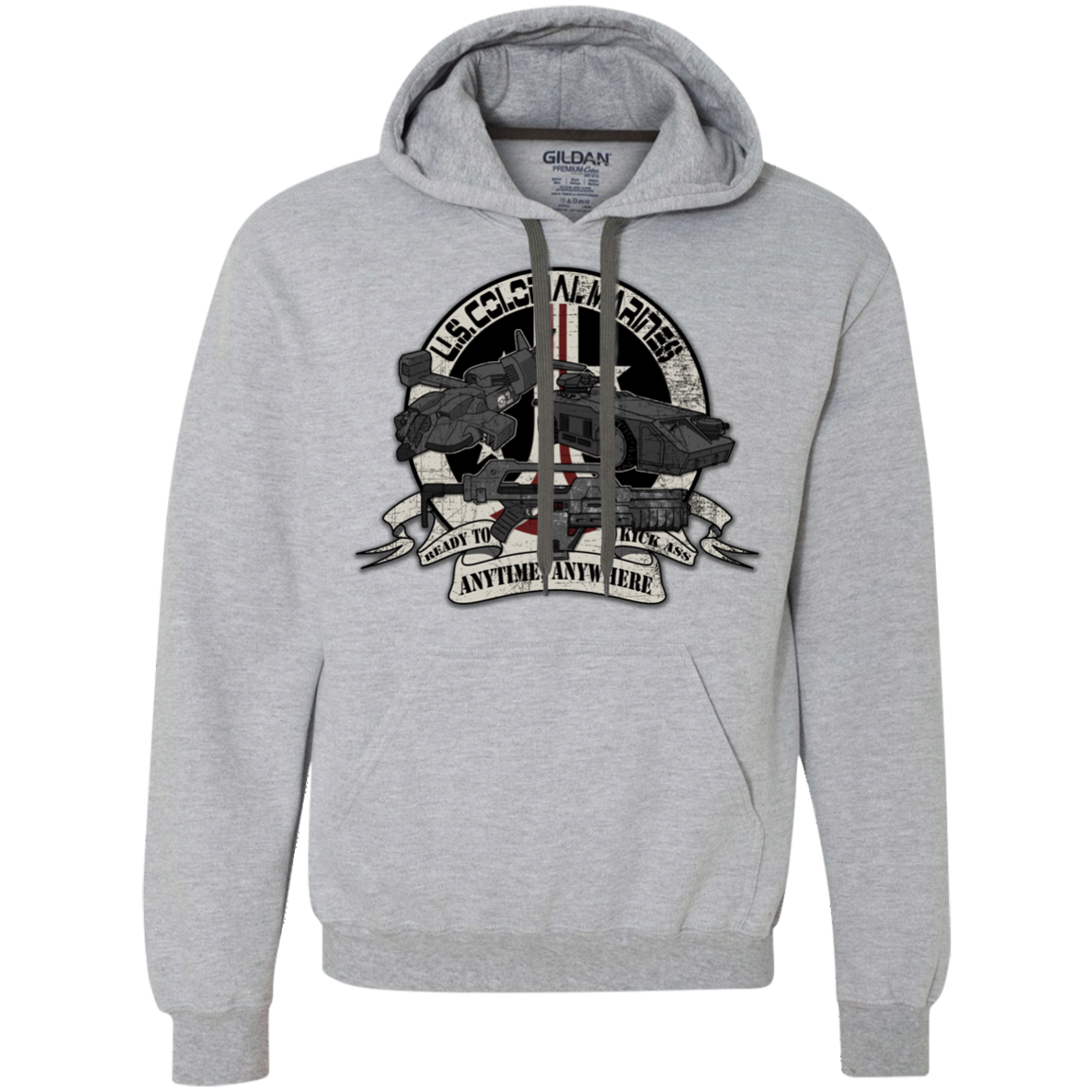 Anytime Anywhere Premium Fleece Hoodie