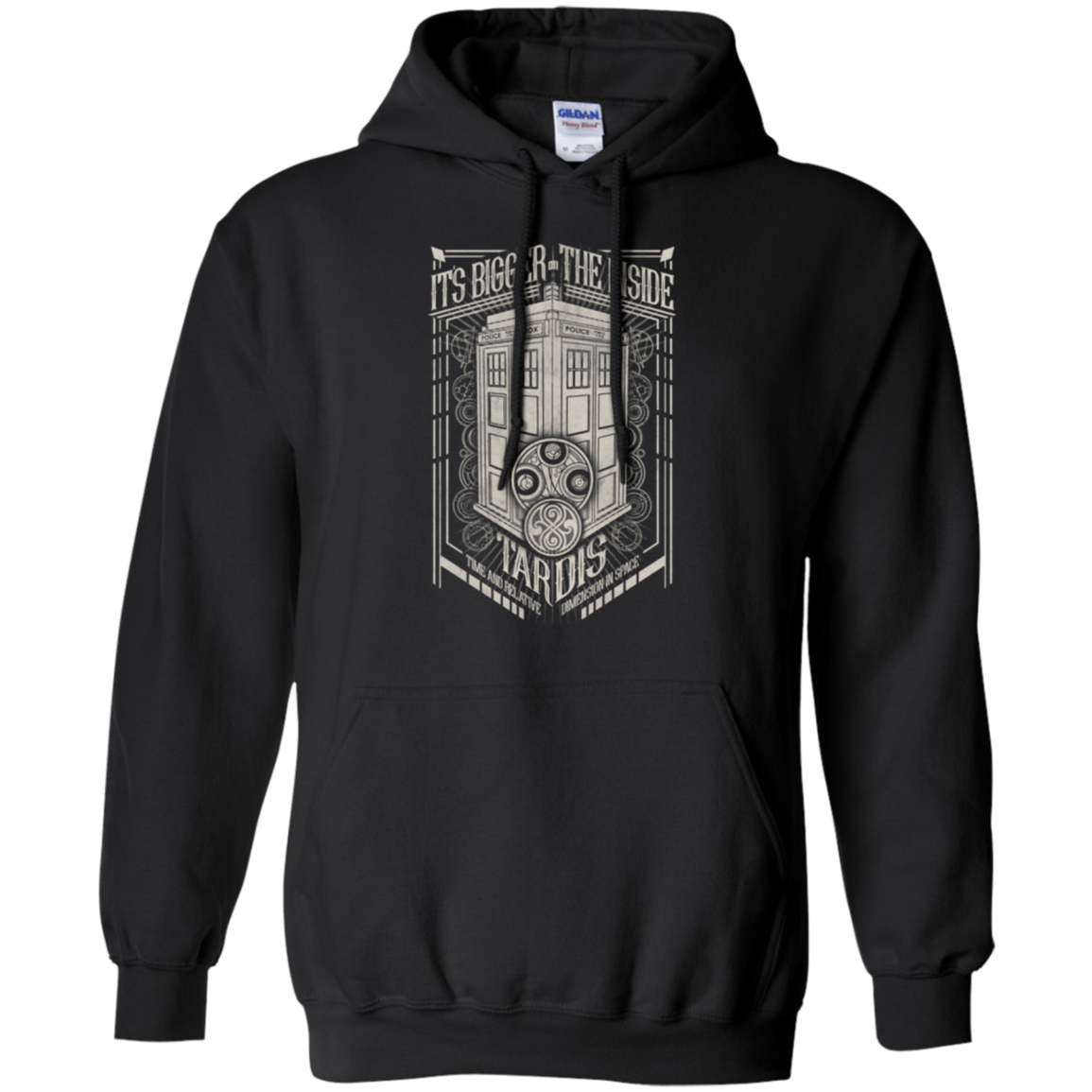 The Vintage Series - It's Bigger on The Inside Pullover Hoodie