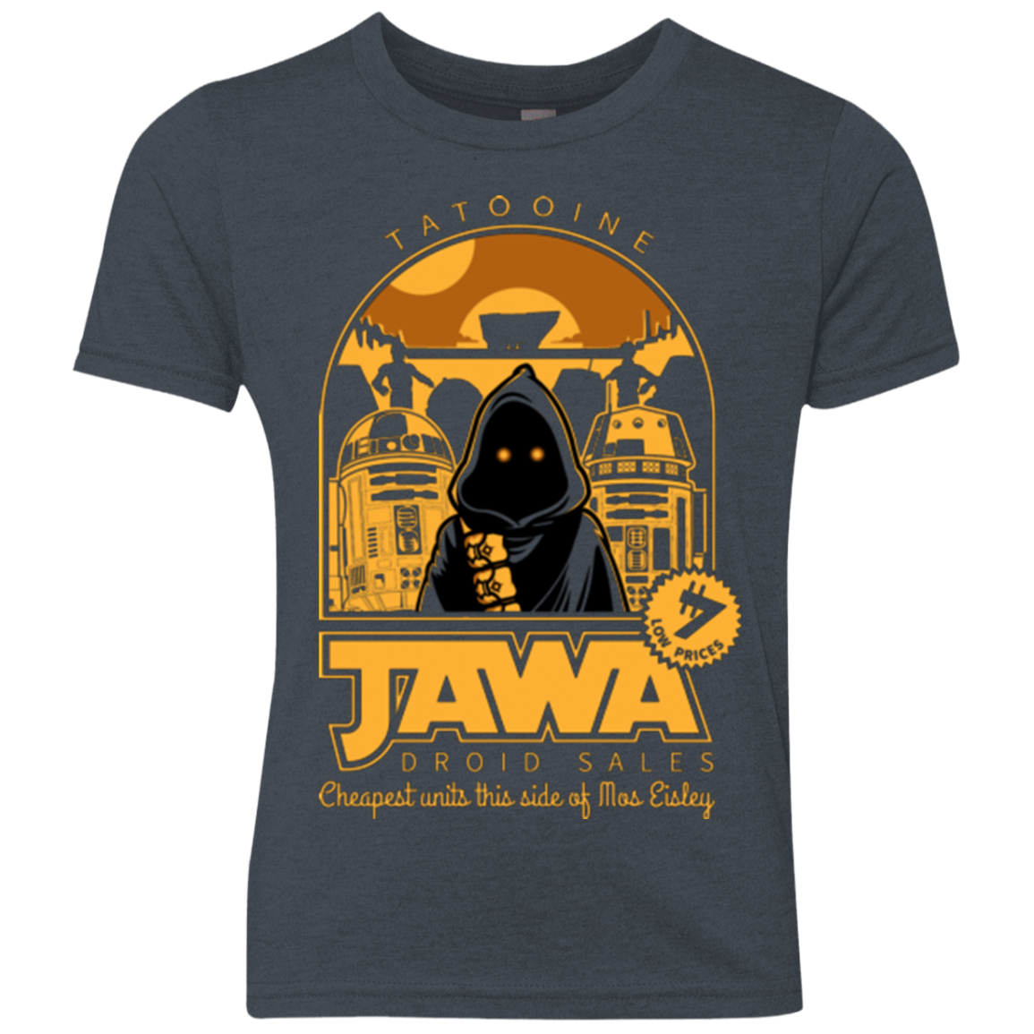 Jawa Droid Sales Youth Triblend T-Shirt