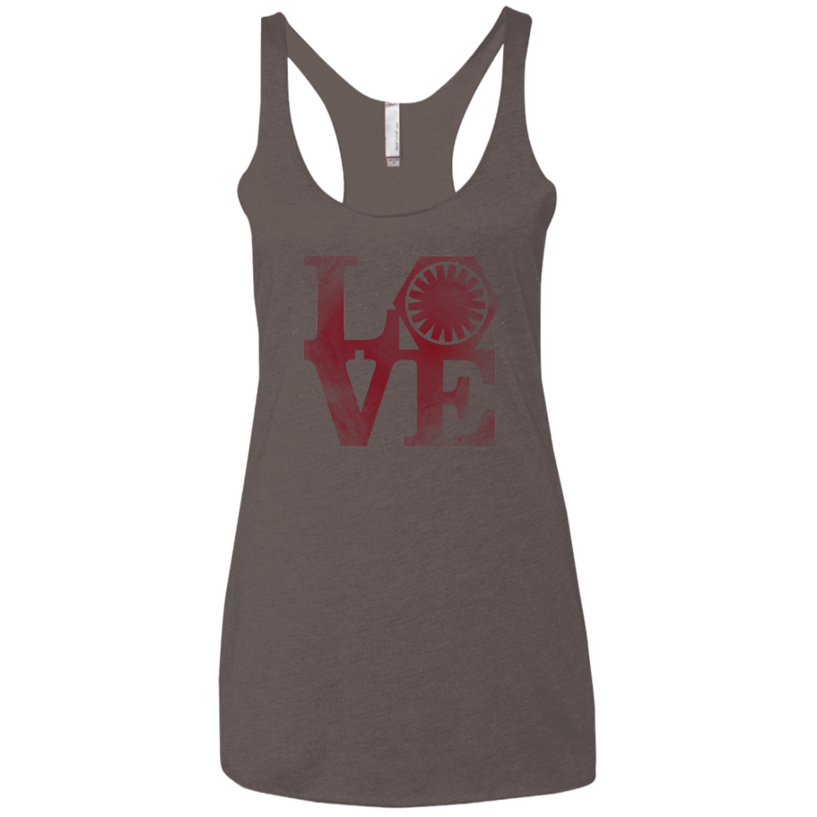 LOVE First Order Women's Triblend Racerback Tank