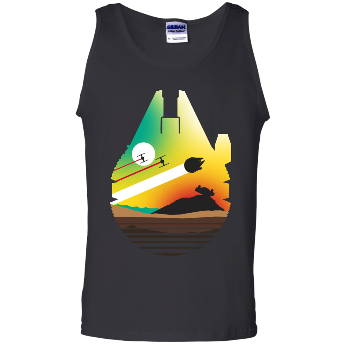 Escape from Desert Planet Men's Tank Top