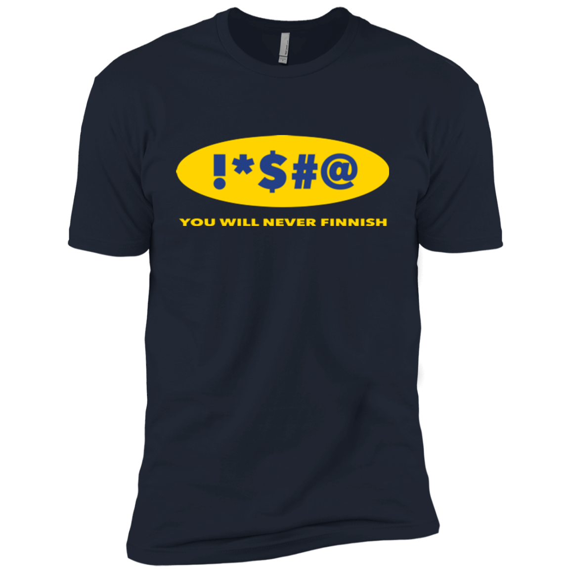 Swearing Never Finnish Boys Premium T-Shirt