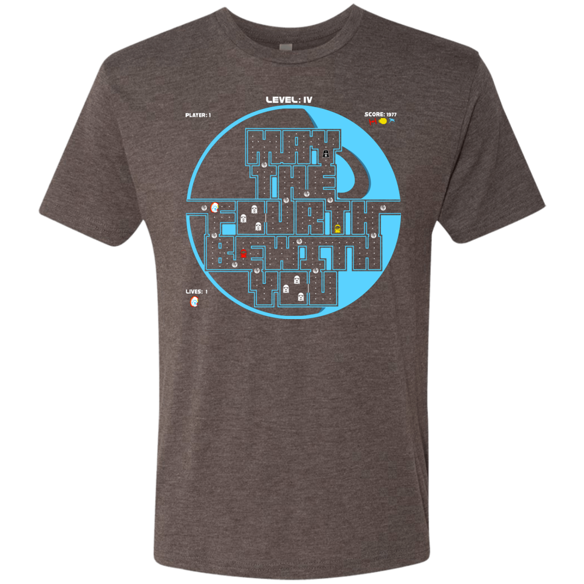 Pacman May The Fourth Men's Triblend T-Shirt