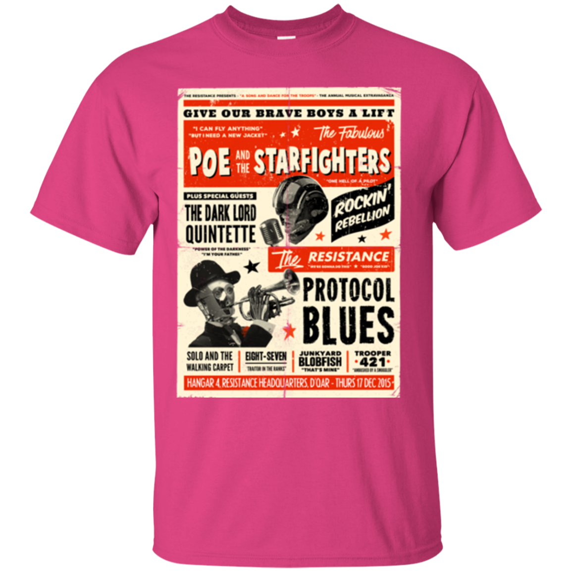 Poe and The Starfighters T-Shirt